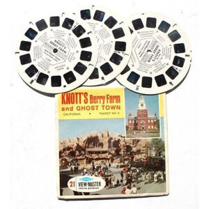 Vintage GAF Viewmaster Reels A235 Knott's Berry Farm and Ghost Town A236